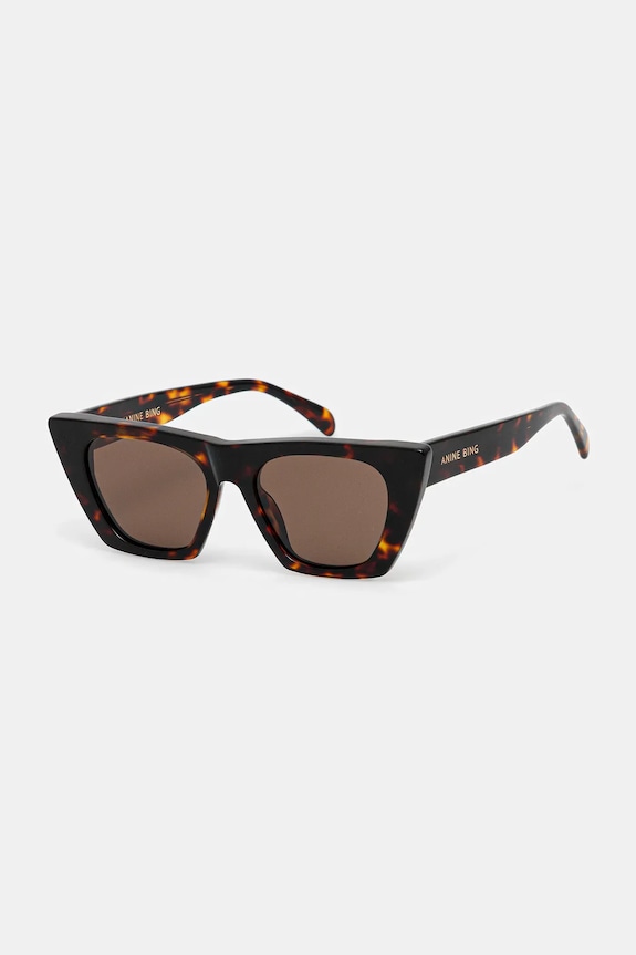 Sunčane naočale Anine Bing Paris Sunglasses jednobojno smeđa A.12.10605