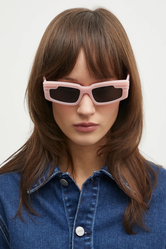 Солнцезащитные очки Fiorucci Rectangular Wing розовый U01FPASU134AC03PN02