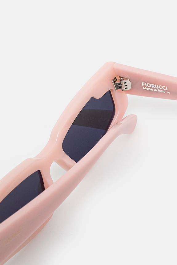 Аксессуары Солнцезащитные очки Fiorucci Rectangular Wing U01FPASU134AC03PN02 розовый