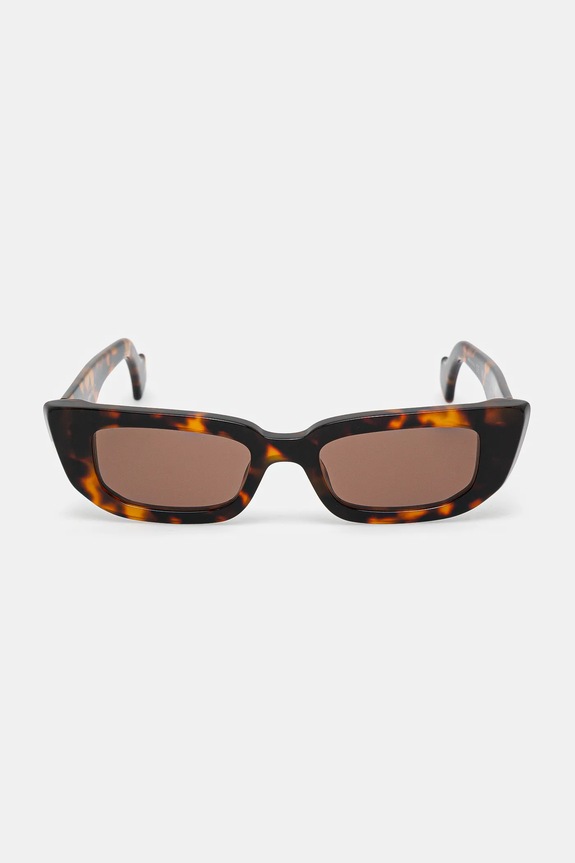 AMBUSH okulary przeciwsłoneczne Nova Sunglasses 12115066 brązowy SS25