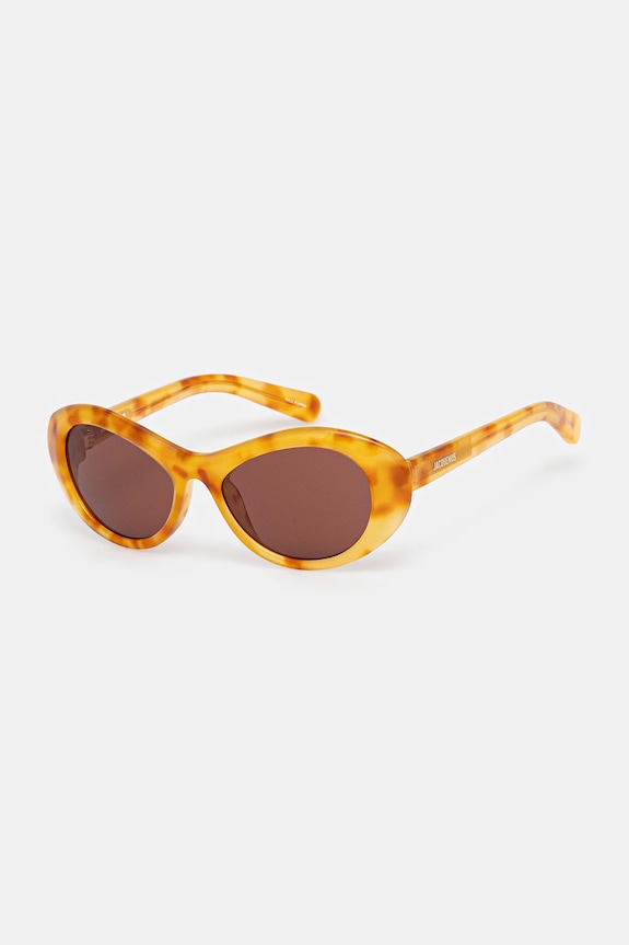 Slnečné okuliare Jacquemus ROND JAC107C5SUN hnedá SS25