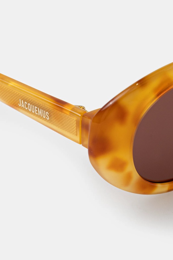Slnečné okuliare Jacquemus ROND hnedá JAC107C5SUN