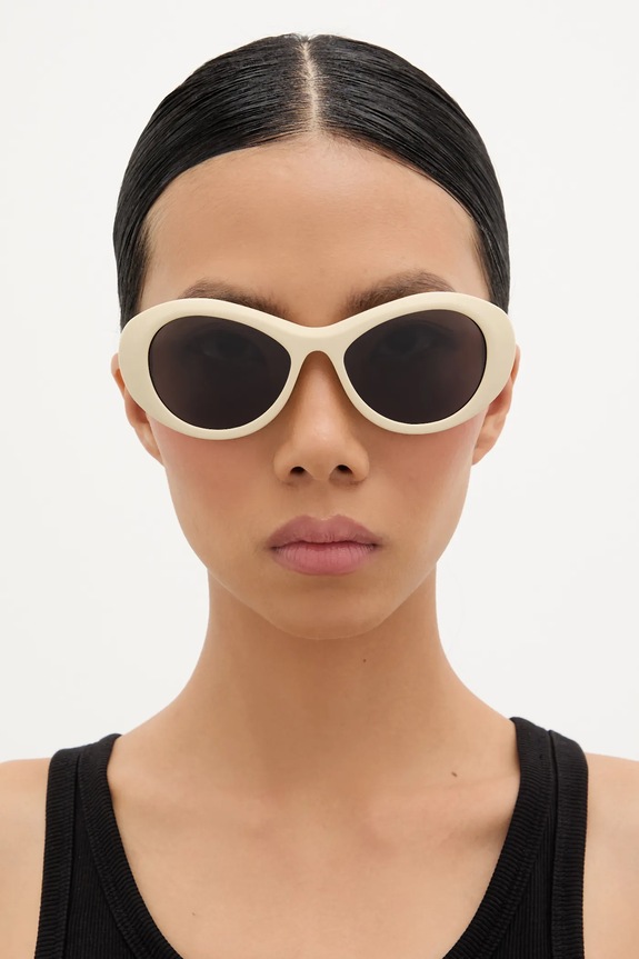 Jacquemus okulary przeciwsłoneczne ROND JAC107C2SUN
