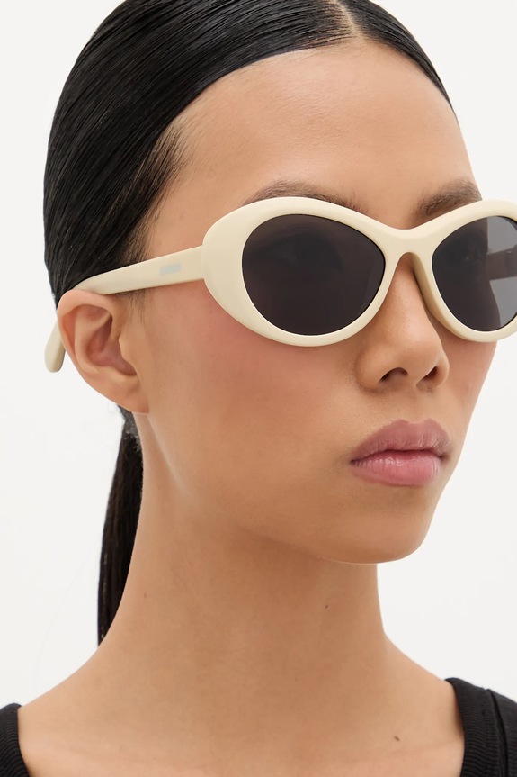 Jacquemus okulary przeciwsłoneczne ROND JAC107C2SUN