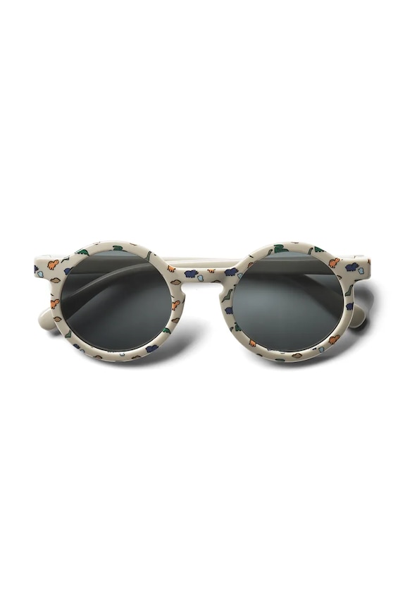 Chłopiec Liewood okulary przeciwsłoneczne dziecięce Darla Sunglasses 4-10 Y LW20087 beżowy