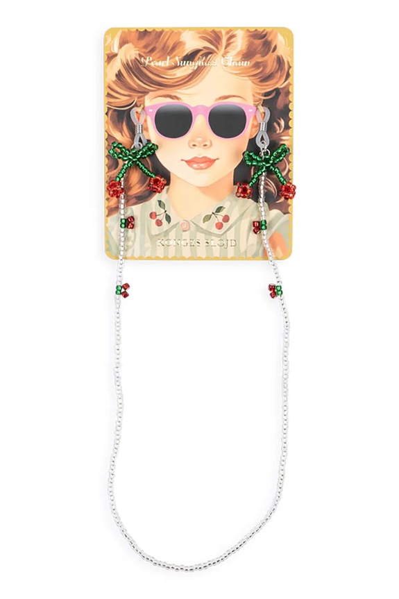 Παιδικά γυαλιά ηλίου Konges Sløjd SUNGLASSES BEAD CHAIN CHERRY KS102829 πολύχρωμο SS26