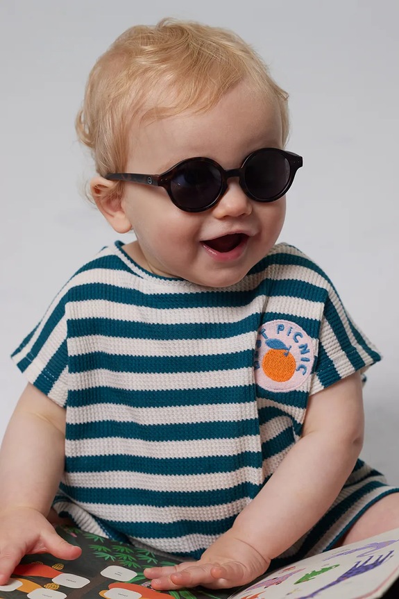 IZIPIZI okulary IZIPIZI BABY SUN #d Tortoise brązowy BBY2500201