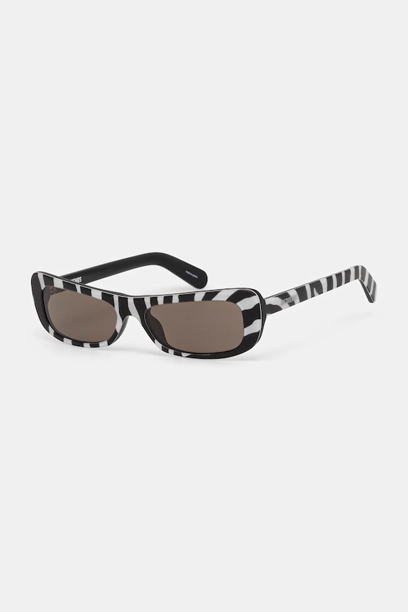 Jacquemus okulary przeciwsłoneczne CAPRI jednolita czarny JAC55C8SUN