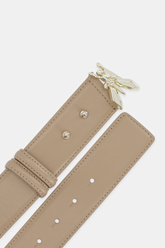 Кожен колан Patrizia Pepe 8W0051.L048 бежов SS25