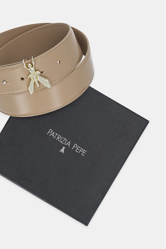 Аксесоари Кожен колан Patrizia Pepe 8W0051.L048 бежов