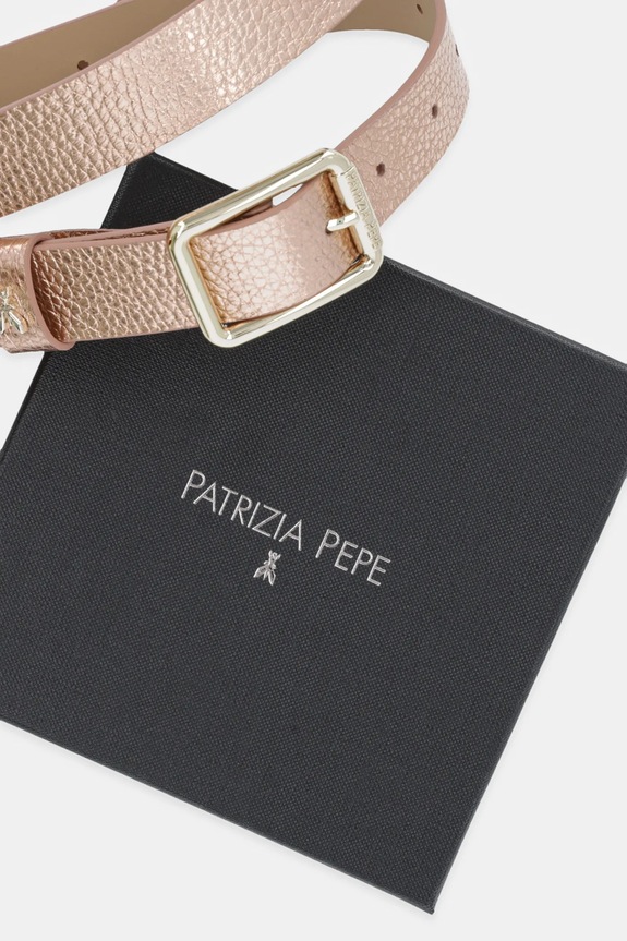 Αξεσουάρ Δερμάτινη ζώνη Patrizia Pepe 8W6408.L138 ροζ