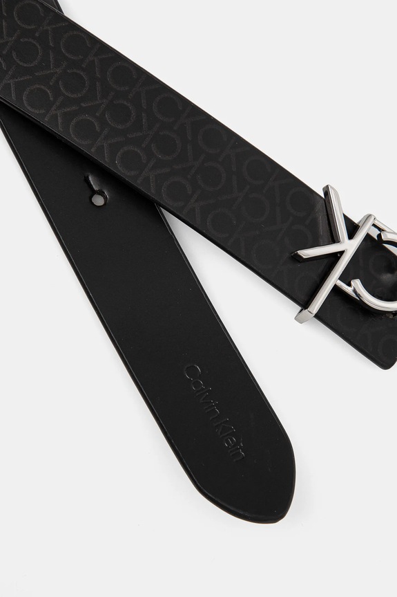 Akcesoria Calvin Klein pasek skórzany K60K613074 czarny
