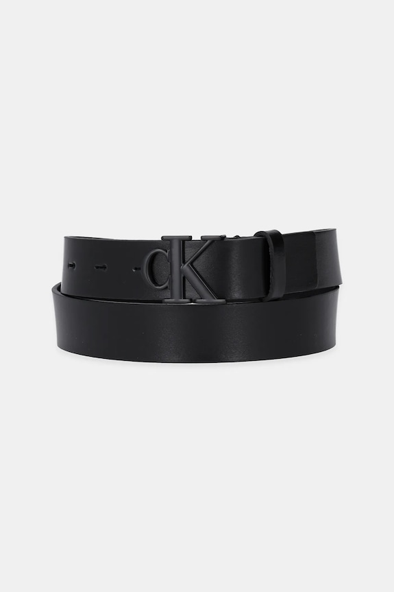 Kožni remen Calvin Klein Jeans crna K60K613125