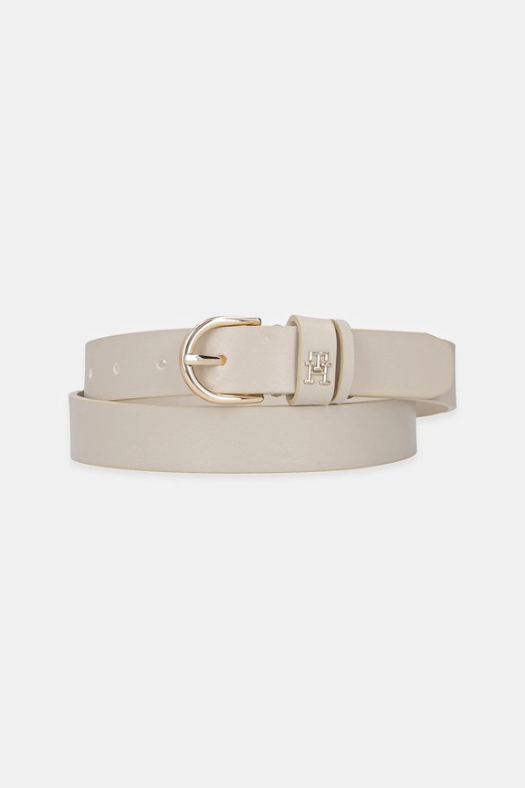Tommy Hilfiger opasok dámsky kožený béžová AW0AW16836