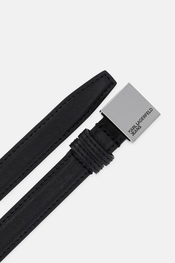 Opasok Karl Lagerfeld Jeans A1W33125 čierna SS25