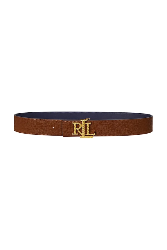 Lauren Ralph Lauren curea cu două fețe 412959138 albastru SS25