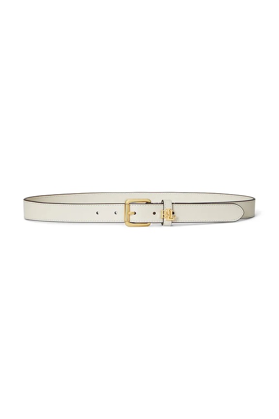 Lauren Ralph Lauren remen za žene kožni bijela 412968763