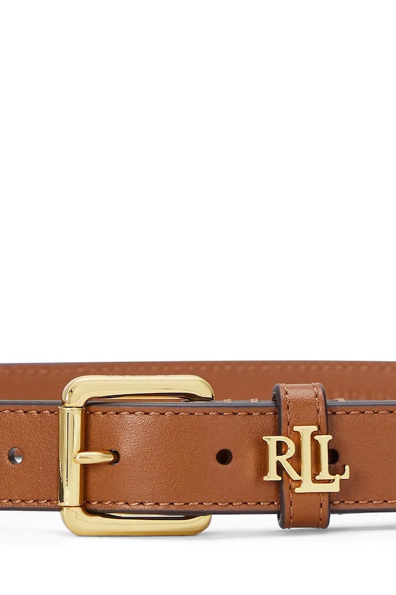 Lauren Ralph Lauren cintura in pelle 412968763 marrone AW25