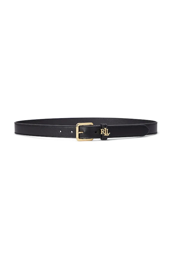 Kožni remen Lauren Ralph Lauren crna 412968763