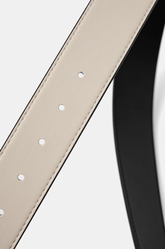 Twinset pasek dwustronny 251TA4380 czarny SS25