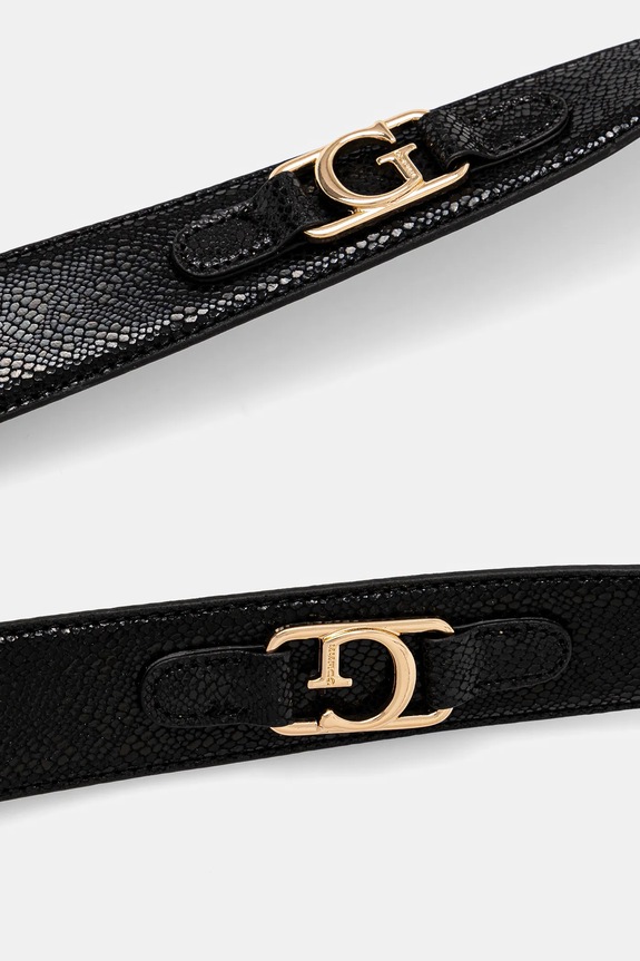 Doplňky Kožený pásek Guess BW9190.P5135 černá