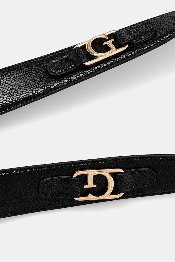 Doplňky Kožený pásek Guess BW9190.P5135 černá