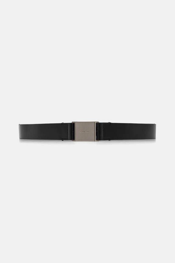 Opasok Calvin Klein usňová koža čierna K60K612931
