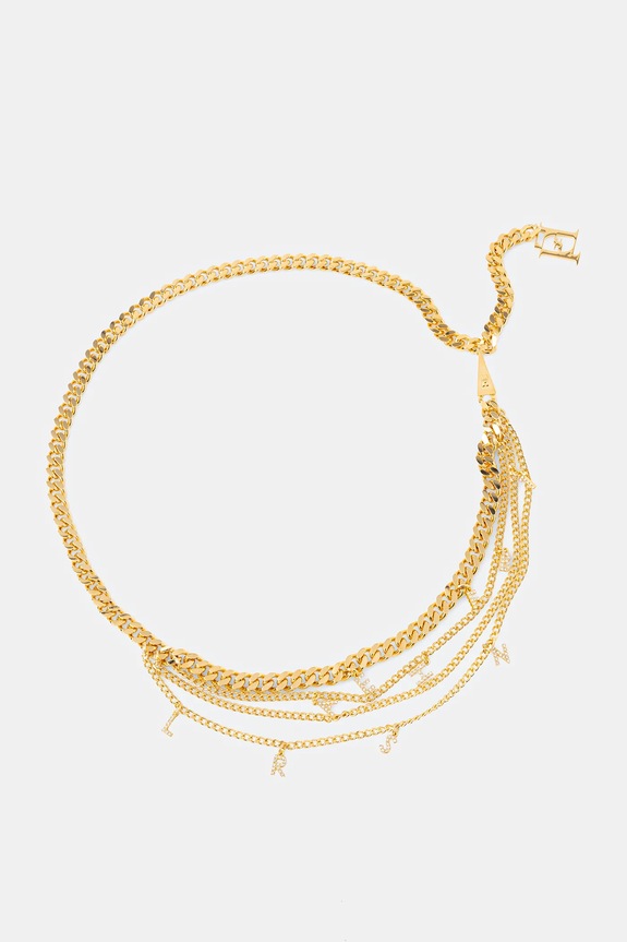 Elisabetta Franchi cintura sintetico oro CT16A52E2