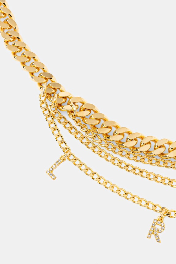 Elisabetta Franchi cintura CT16A52E2 oro SS25