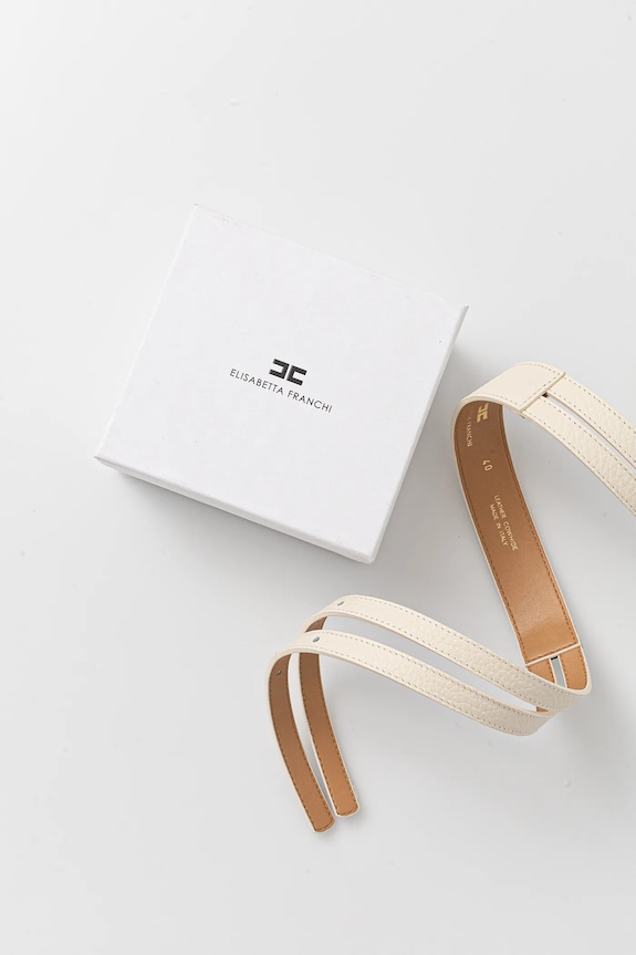 Accessori Elisabetta Franchi cintura CT32S52E2 beige