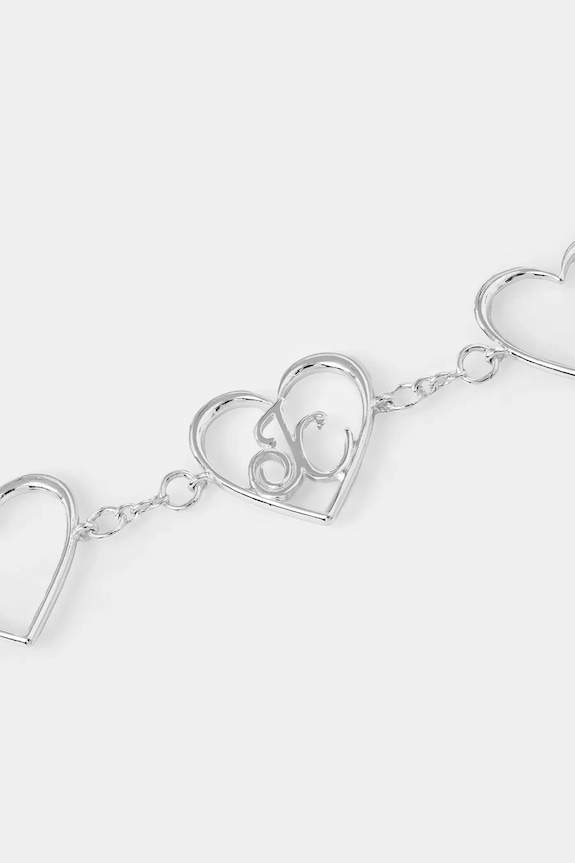 Juicy Couture pasek DEBRA BELLY CHAIN JCJBC124024 srebrny SS25