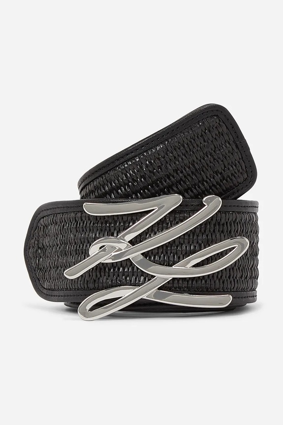 Ζώνη Karl Lagerfeld μαύρο A2W33052