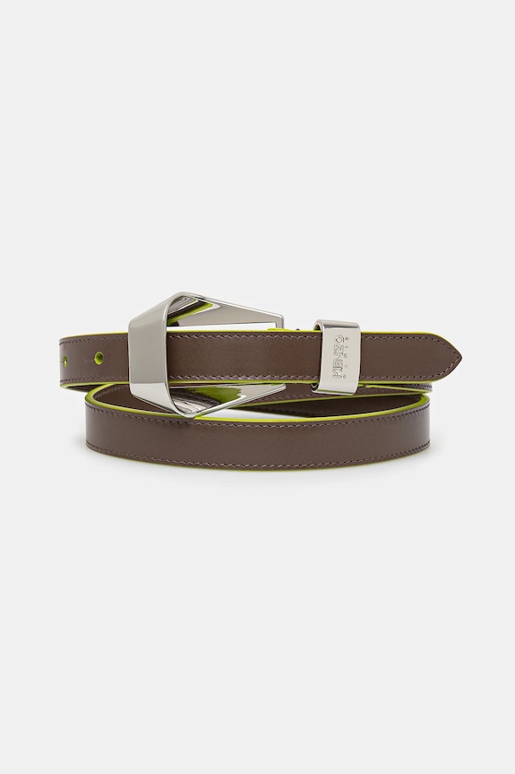 Kožený pásek Kenzo hnědá FE62CE040L03.10