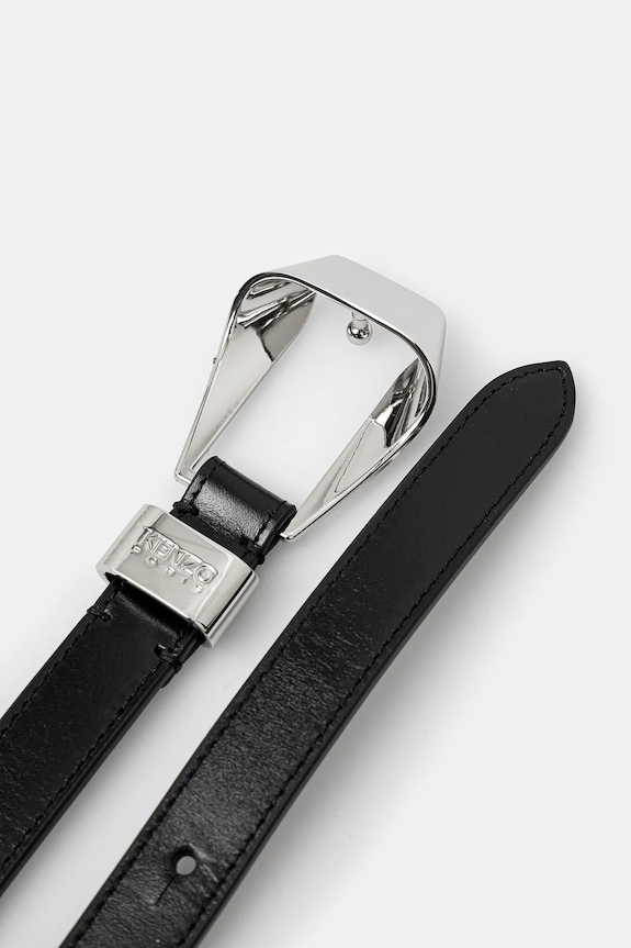 Kenzo cintura in pelle FE62CE040L03.AG nero SS25
