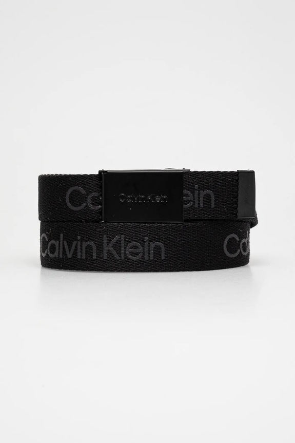 Calvin Klein Jeans gyerek öv fekete IU0IU00667.PPYA