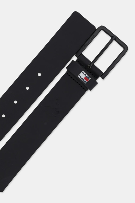 Kožni remen Tommy Jeans AM0AM12928 crna SS25