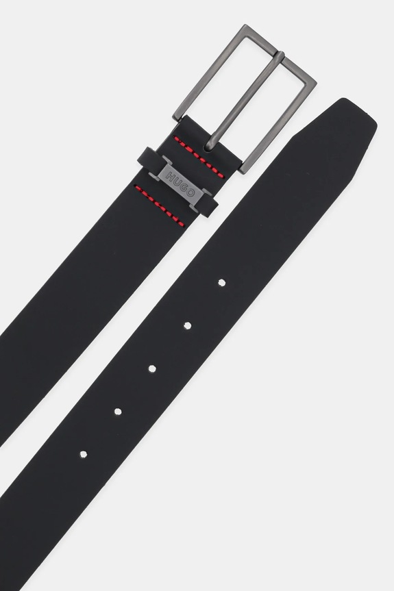 HUGO bőr öv 50537036 fekete SS26