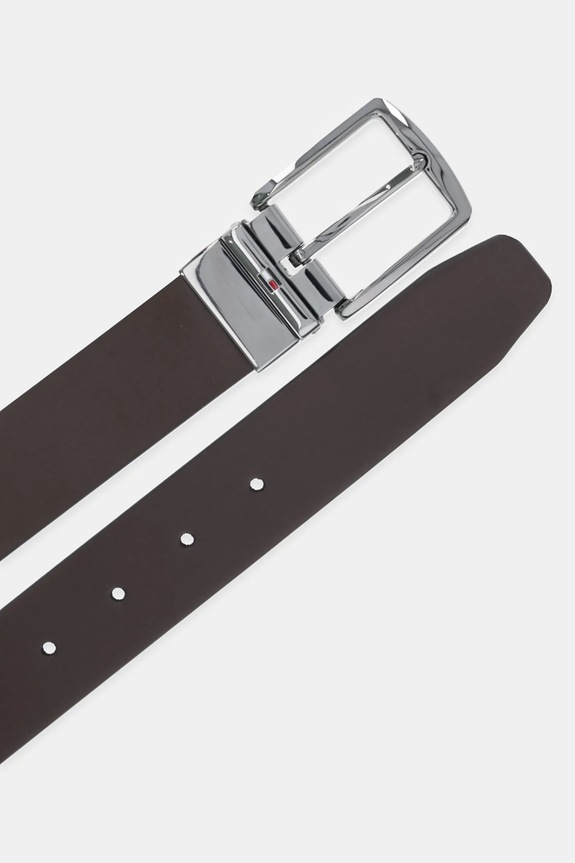 Tommy Hilfiger cintura in pelle bilaterale AM0AM13012 marrone AW25