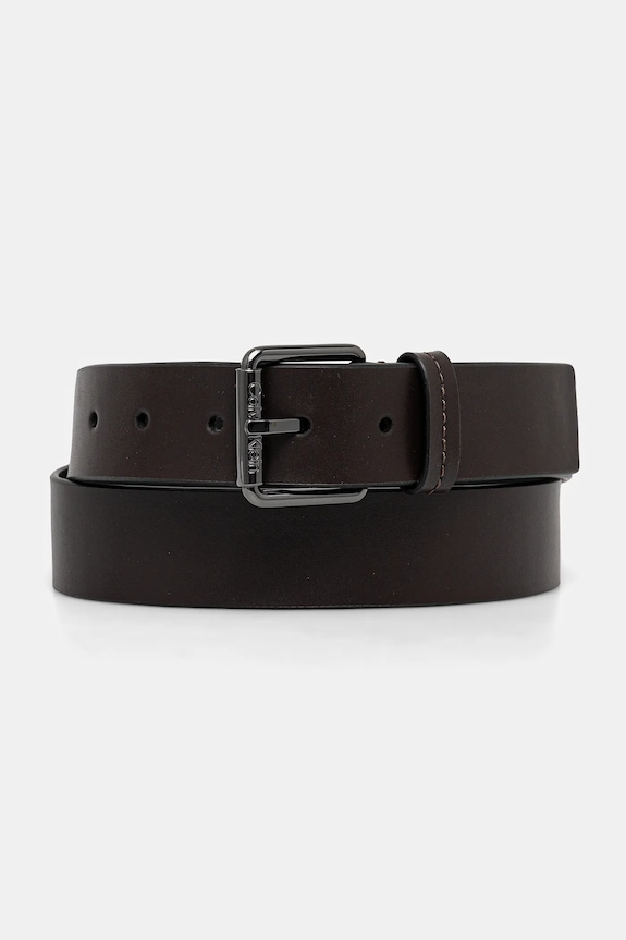 Calvin Klein pasek skórzany brązowy K50K512650