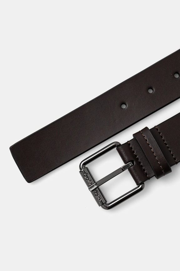 Calvin Klein pasek skórzany K50K512650 brązowy SS25