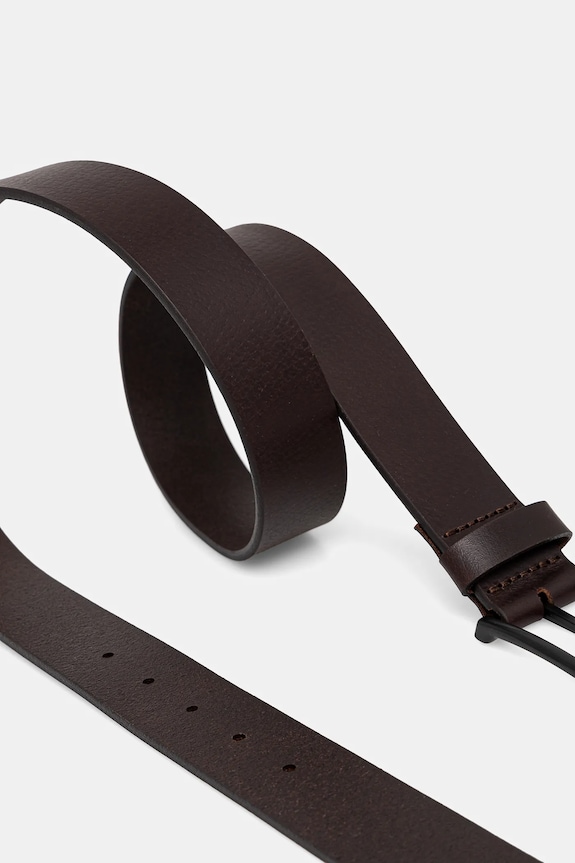 Calvin Klein pasek skórzany K50K512651 brązowy SS25