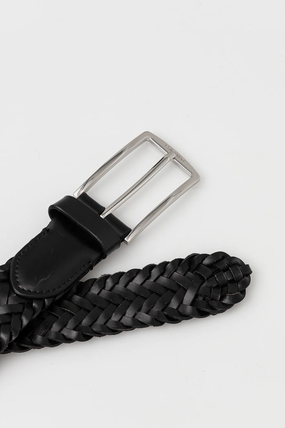 Kožený pásek Calvin Klein K50K512655 černá SS25