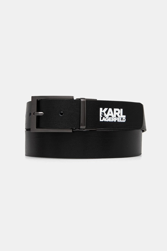 Karl Lagerfeld bőr öv fekete 552430.815300