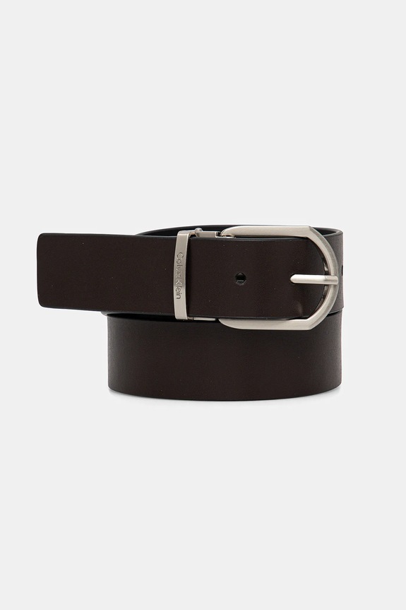 Calvin Klein curea de piele maro K50K512838
