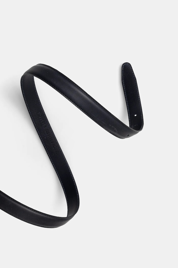 Tommy Hilfiger cintura in pelle AM0AM13379 blu navy SS25