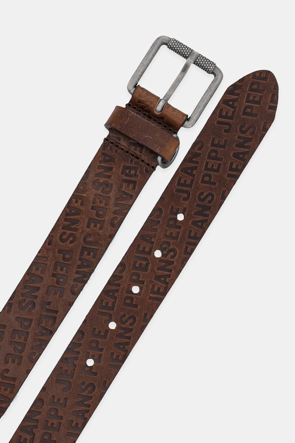 Ζώνη Pepe Jeans EVAN BELT PM021050 καφέ SS25