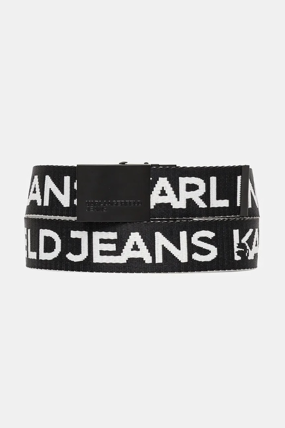Karl Lagerfeld Jeans pasek dwustronny biały A1M33131