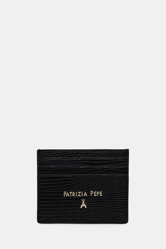 Patrizia Pepe portfel etui na karty czarny 8Q7001.L137