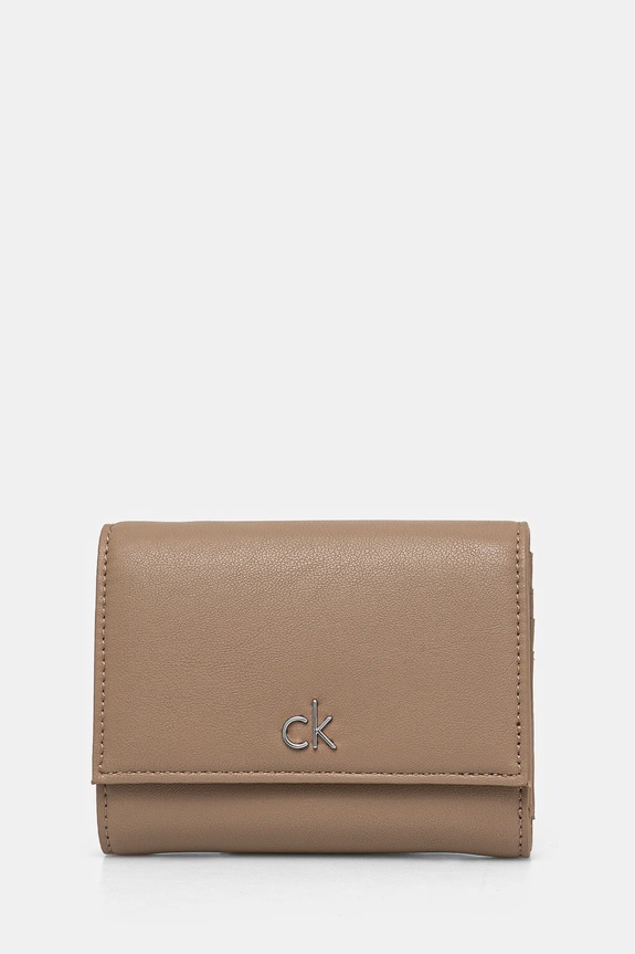 Πορτοφόλι Calvin Klein συνθετικό μπεζ K60K612851