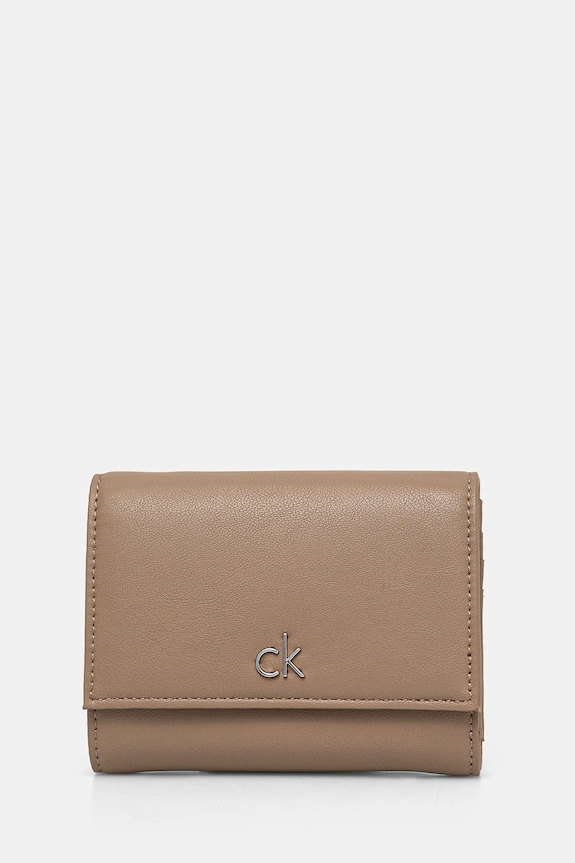 Πορτοφόλι Calvin Klein συνθετικό μπεζ K60K612851